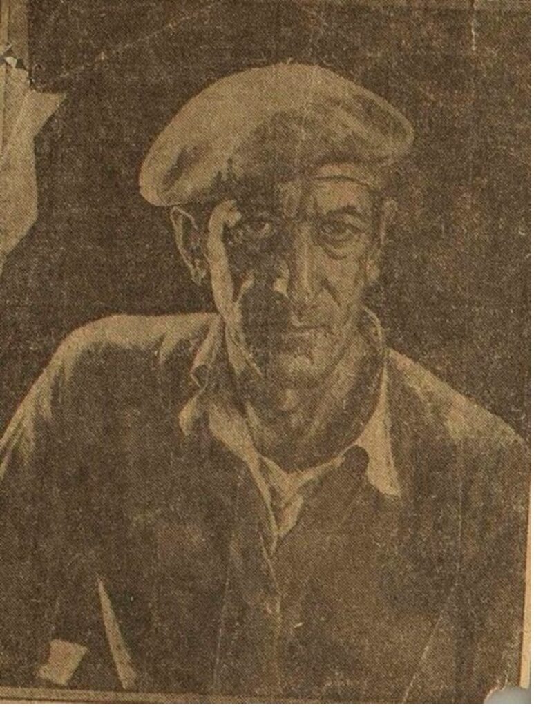 Maurice Del Mue (1875-1955) Self Portrait